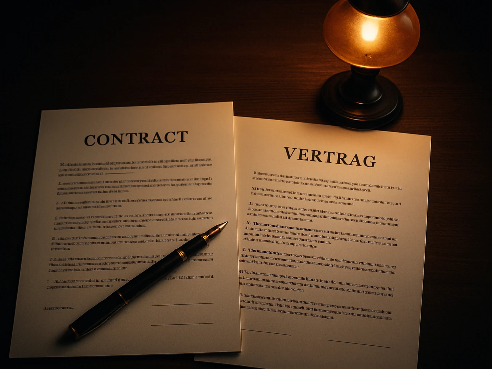 Professional translation workspace