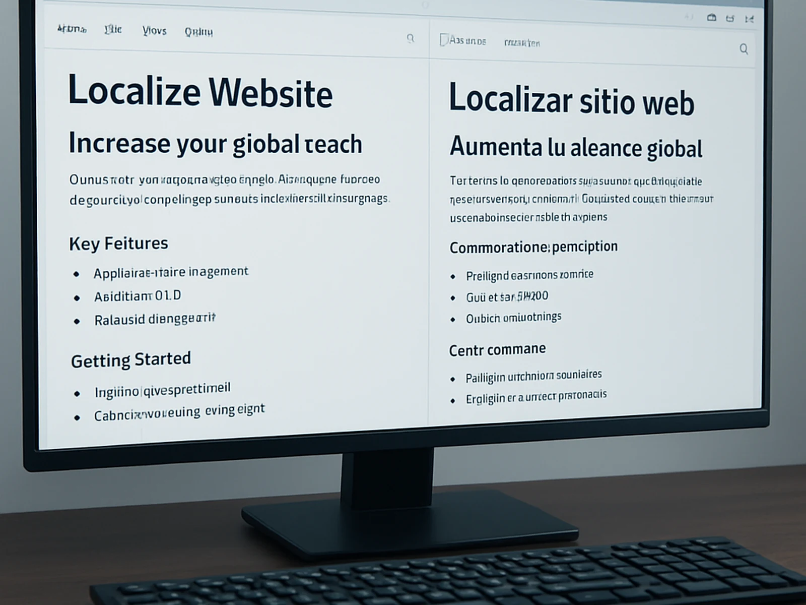 Website &amp; Digital Localization